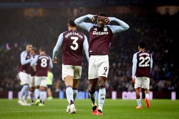 Jhon Duran, l'attaquant d'Aston Villa (avfc.co.uk)