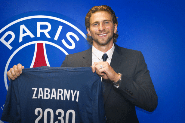Illia Zabarnyi, le défenseur du PSG (PSG.FR)