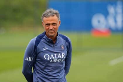 Luis Enrique, l'entraineur du PSG (PSG.FR)