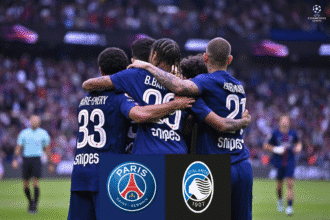 Le PSG affrontera l'Atalanta ce mercredi soir