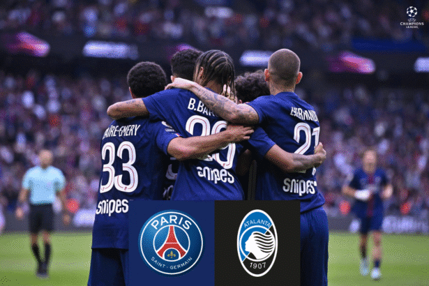 Le PSG affrontera l'Atalanta ce mercredi soir