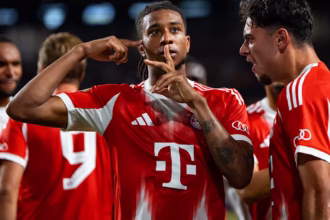 Michael Olise, l'attaquant du Bayern Munich (fcbayern.com)