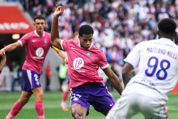 Emersson, sauveur du TFC face à Lyon (@ToulouseFC)