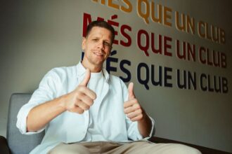 Wojciech Szczesny, le gardien de but du Barça (FCBarcelona.com)