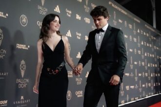 Joao Neves et sa petite amie Madalena Adragao (Instagram)