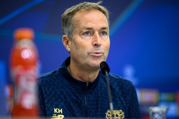 Kasper Hjulmand, le coach du Bayer Leverkusen (Bayer04.de)