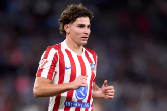Julian Alvarez, l'ex buteur de l'Atlético de Madrid (intothecalderon)