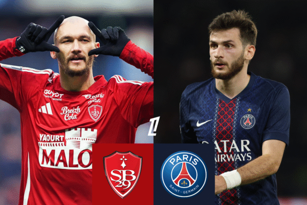 Le PSG affrontera Brest ce samedi.