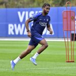 Ibrahim Mbaye avec le PSG (PSG.FR)