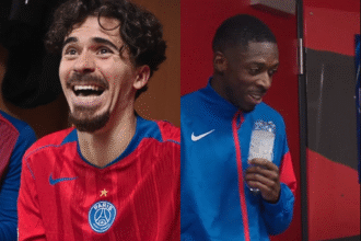 Vitinha et Ousmane Dembélé