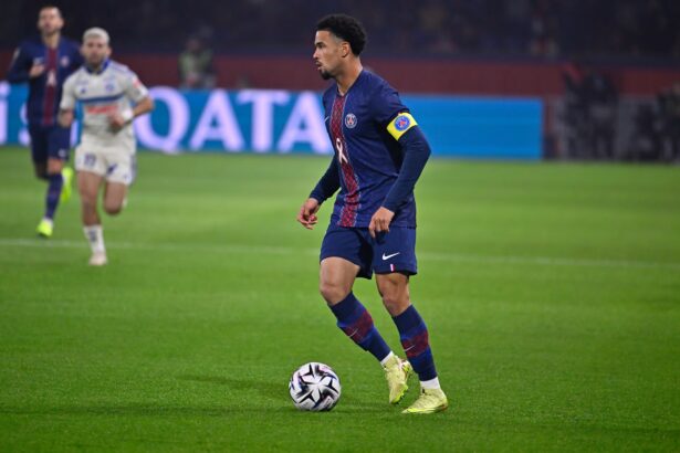Warren Zaire-Emery, le milieu du PSG (PSG.FR)