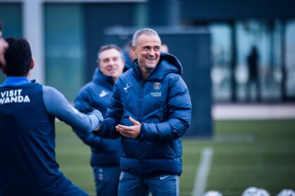 Luis Enrique, l'entraineur du PSG (PSG.FR)