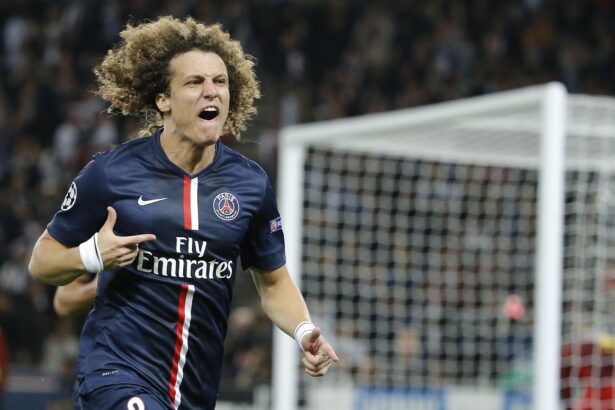 David Luiz avec le PSG (PSG.FR)