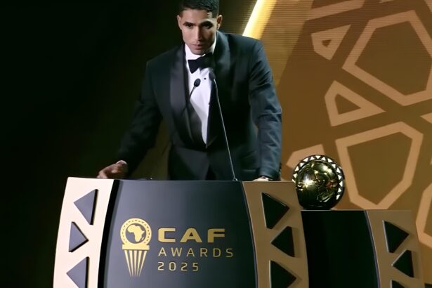Achraf Hakimi, Ballon d'Or africain 2025