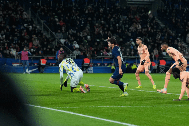 Joao Neves face au Havre (PSG.fr)