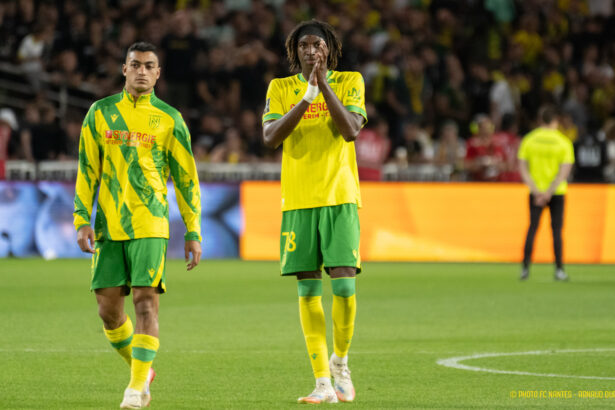 Tylel Tati, le jeune défenseur du FC Nantes (FCNantes.com)