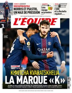 La Une de L'Equipe.