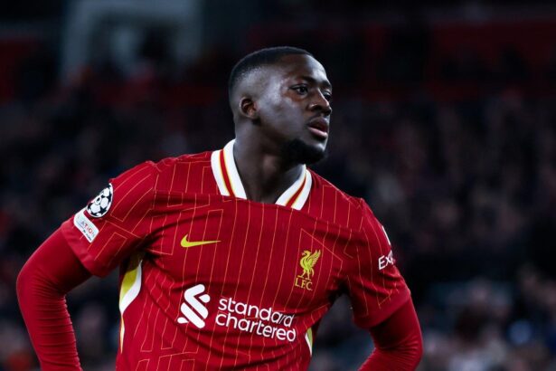 Ibrahima Konaté, le défenseur français de Liverpool (Liverpoolfc.com)