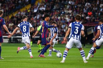 Dro Fernandez, le milieu de terrain du Barça (FCBarcelona.com)