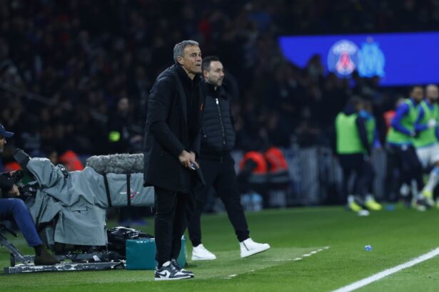 L'entraîneur Luis Enrique (PSG.FR)