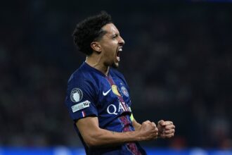 Le capitaine Marquinhos (PSG.FR)