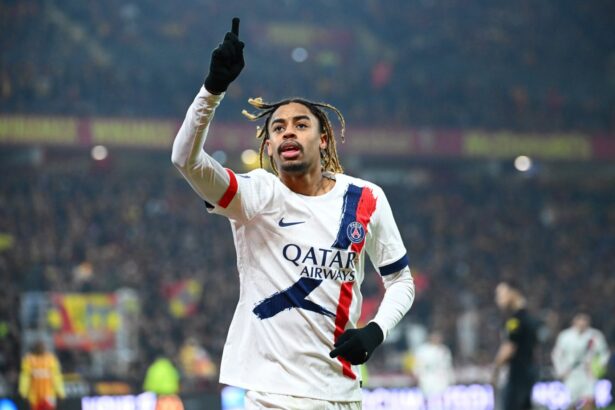 L'attaquant Bradley Barcola (PSG.FR)